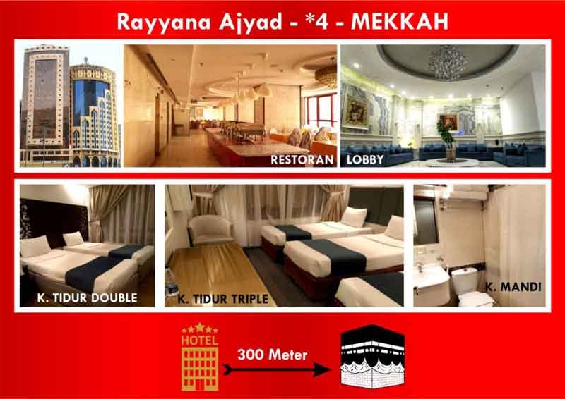 hotel rayyana ajyad mekkah