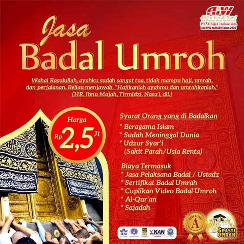 jasa badal umroh